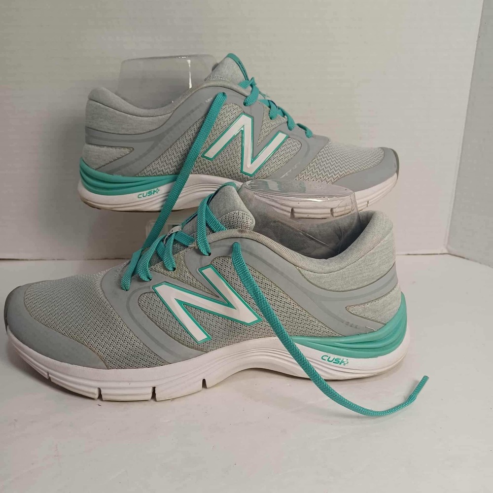 New Balance 711 Gray Turquoise Athletic Running Shoes Women's Size‎ 9 - Picture 2 of 8
